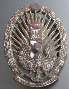 Польский полковой знак.Пограничный.