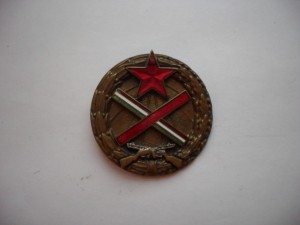 Номерной знак.