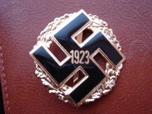 Знак в память съезда NSDAP в 1923 года "в золоте"