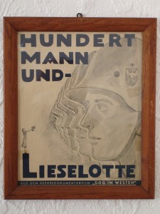 Плакат-рисунок периода 3 Рейха