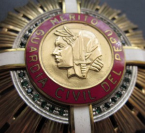 Перу. Звезда Ордена Заслуг Гвардии
