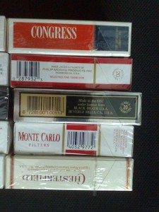 Старые американские сигареты (запечатанные) !