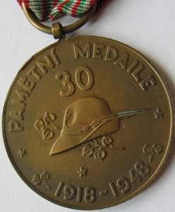 Медаль чехословацкого легионера, Италия 1918-1948