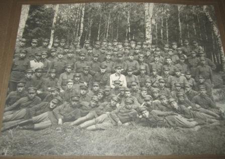 Красноармейцы. Групповое фото, 1928 год