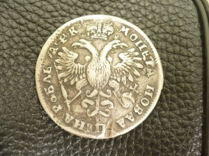 Рубль 1720г. Петр 1