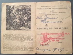 Грюнвальд - Берлин на документе