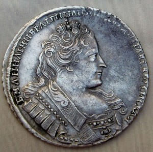 Рубль, 2шт (1732 и 1743)