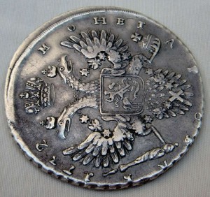 Рубль, 2шт (1732 и 1743)