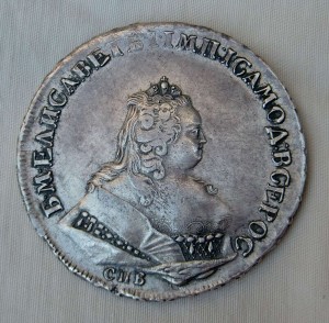 Рубль, 2шт (1732 и 1743)