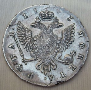 Рубль, 2шт (1732 и 1743)