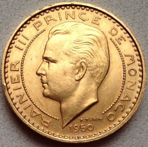 10 франков Монако золото