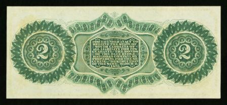 2 доллара 2 марта 1872 (Колумбия - Северная Каролина)