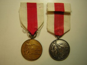 Пожарные медали(Польша)___1 и 2 ст.