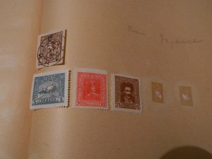 Альбом марок принадлежавший Теодору Спаде!