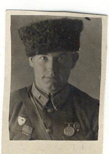 фото капитана кавалериста с отличником РККА.