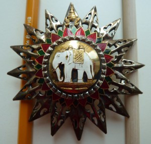 Звезда Ордена Белого Слона-1 степени(Таиланд)