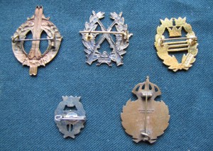 Шведские военные знаки.