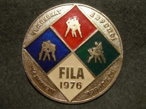 Медаль Чемпионат Европы по борьбе FILA 1976 г. г. Ленинград