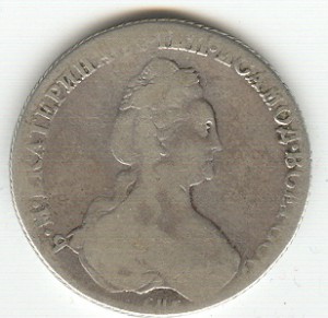 Рубль 1780 года