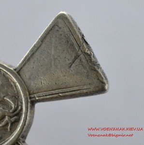 Георгиевский крест III степени № 65302
