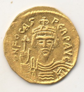 Византия Фока  602-610 гг золото