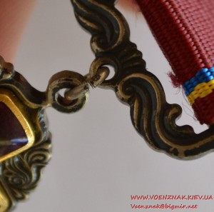 Украинский орден "За заслуги" III степени + фрачник