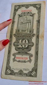 Китайские 10 $. Шанхай, 1930 год