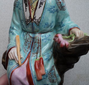 Статуэтка китайского мудреца 1950-тые. гг. В реставрацию