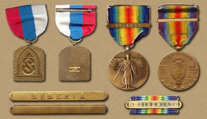 Медаль AEF (американский эксп. корпус) в Сибири