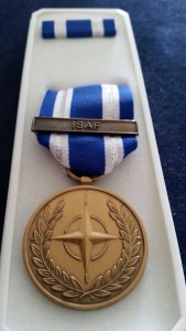 Медаль НАТО за Афганистан.Люкс.