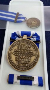 Медаль НАТО за операции в Африке. Люкс.