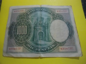 Испания 1000 песет 1925 г.