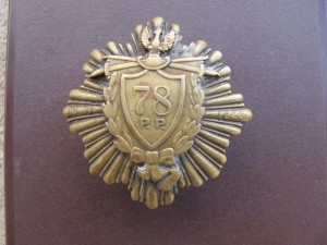 Знак 78 полк пехоты Польша.