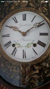 Французские напольные часы 19 века.