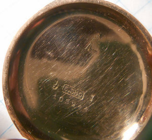 AU Старинные карманные часы в полном комплекте и с карандаш