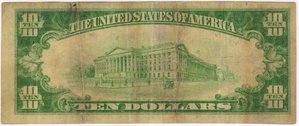 10 долларов 1929 год. ОТТАВА Иллинойс