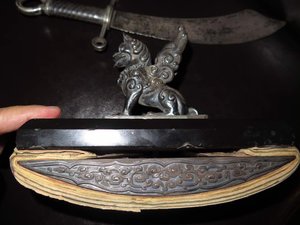 Овчинников Чернильный набор в китайском стиле Серебро 84