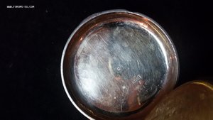 Корпус от карманных часов Тиссот серебро позолота  