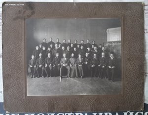 Фото выпускников Оренбургского реального училища 1914 г.