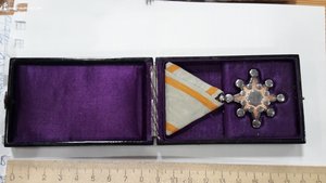 Орден Священного Сокровища в коробке, Япония(Серебро)