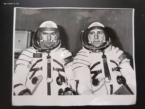 Фото с автографами космонавтов;Лебедев,Ковалёнок,Рюмин,Ляхов