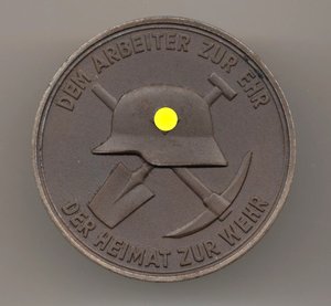 Памятная медаль Филипп Хольцман 1938