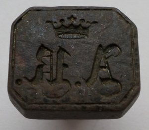 Печати-шляхецкая,инициалки;Кольцо-печат"два воина с саблями"