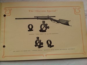 Каталог прейскурант оружейной фирмы Stevens Arms 1906 год из