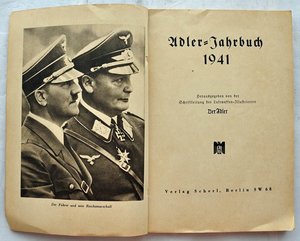 Книга « Adler jahrbuch 1941»