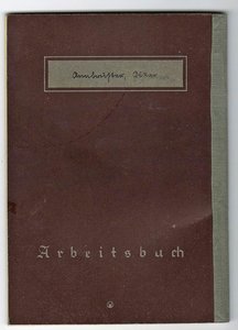 Трудовые книжки (arbeitsbuch) 2 шт.