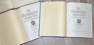 Книги (альбомы) Олимпиада 1932 + 1936 1 и 2 часть
