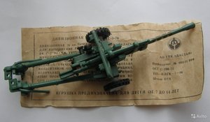 модель дивизионной пушки ЗИС 3-76. СССР.