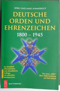 Каталог Награды Германии 1800-1945.