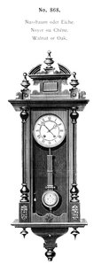Настенные часы Lenzkirch-1899 г